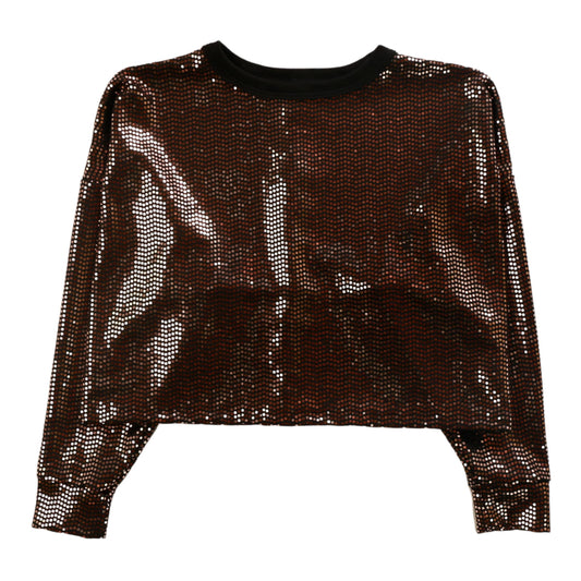 Heather Dolman Top (Rose Gold Sequins)