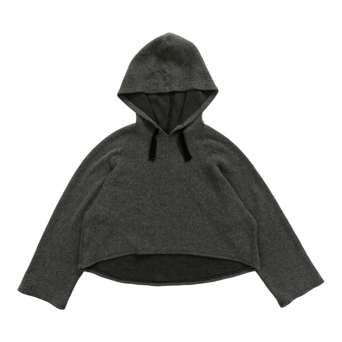 High-Low Hoodie (Reversed-Fabric)