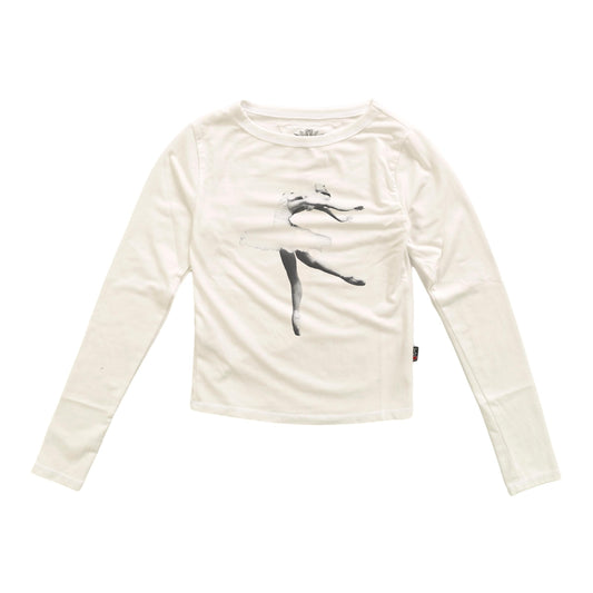 Heather Signature Long-Sleeved Shirt (Ballerina Print)