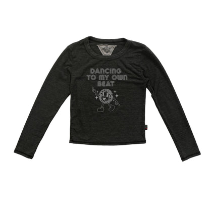 Heather Signature Long-Sleeved Shirt ("DANCING TO MY OWN BEAT")