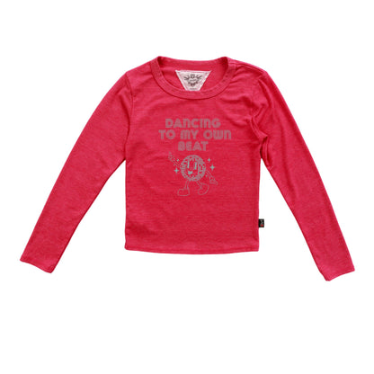 Heather Signature Long-Sleeved Shirt ("DANCING TO MY OWN BEAT")