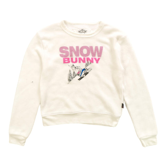 Classic Crewneck (Reversed-Fabric "SNOW BUNNY")