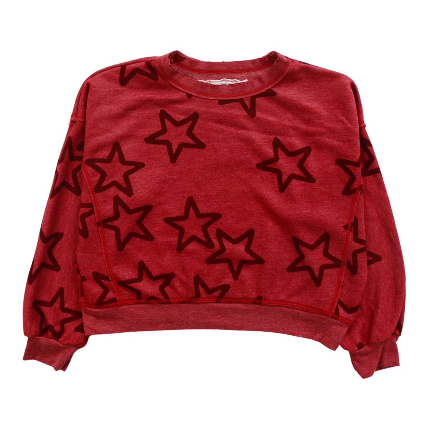 Heather Dolman Sweater Top (Hollow Stars Pattern)