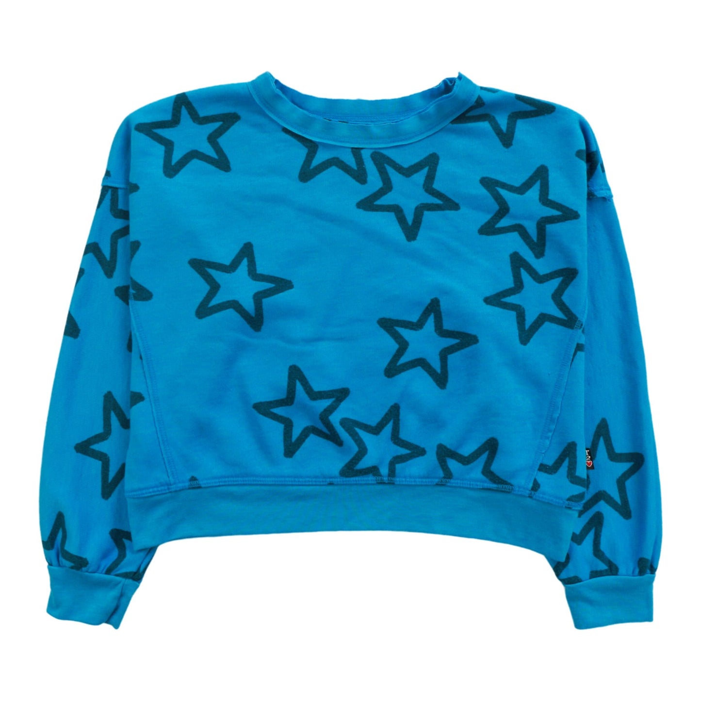 Heather Dolman Sweater Top (Hollow Stars Pattern)