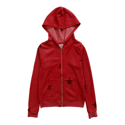 Hooded Jacket (Stars and Bolts Pattern)