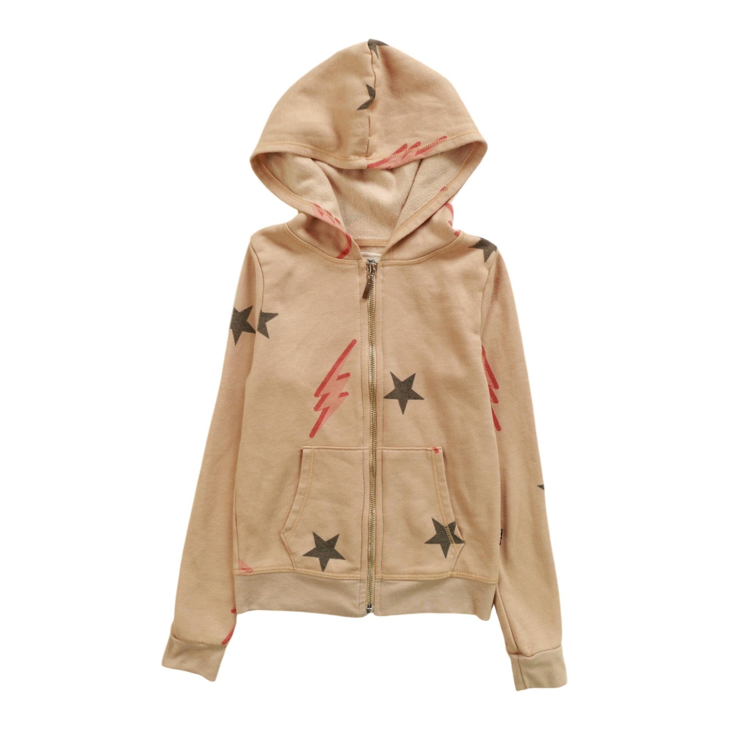 Hooded Jacket (Stars and Bolts Pattern)