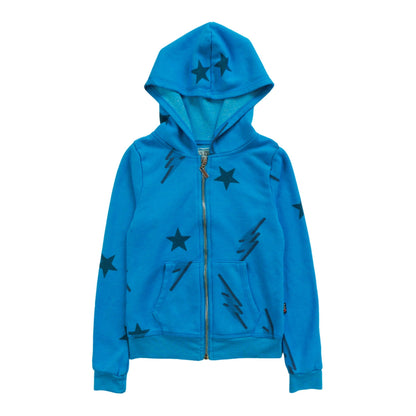 Hooded Jacket (Stars and Bolts Pattern)