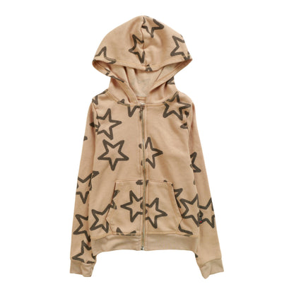 Hooded Jacket (Hollow Stars Pattern)