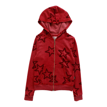 Hooded Jacket (Hollow Stars Pattern)