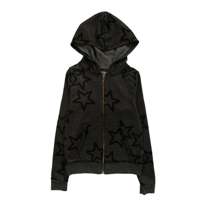 Hooded Jacket (Hollow Stars Pattern)