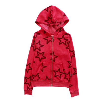 Hooded Jacket (Hollow Stars Pattern)