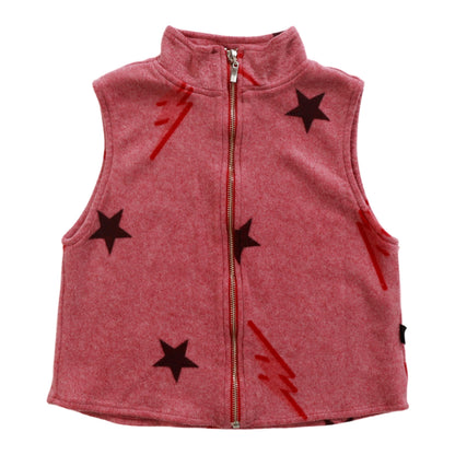 Vest (Reversed-Fabric Stars and Bolts Pattern)