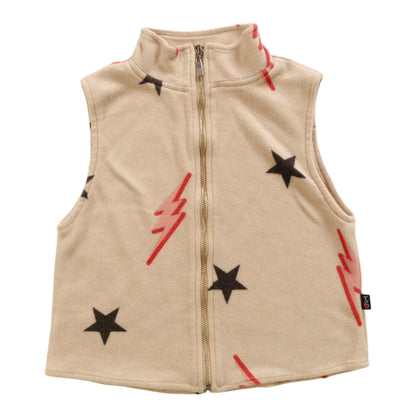 Vest (Reversed-Fabric Stars and Bolts Pattern)