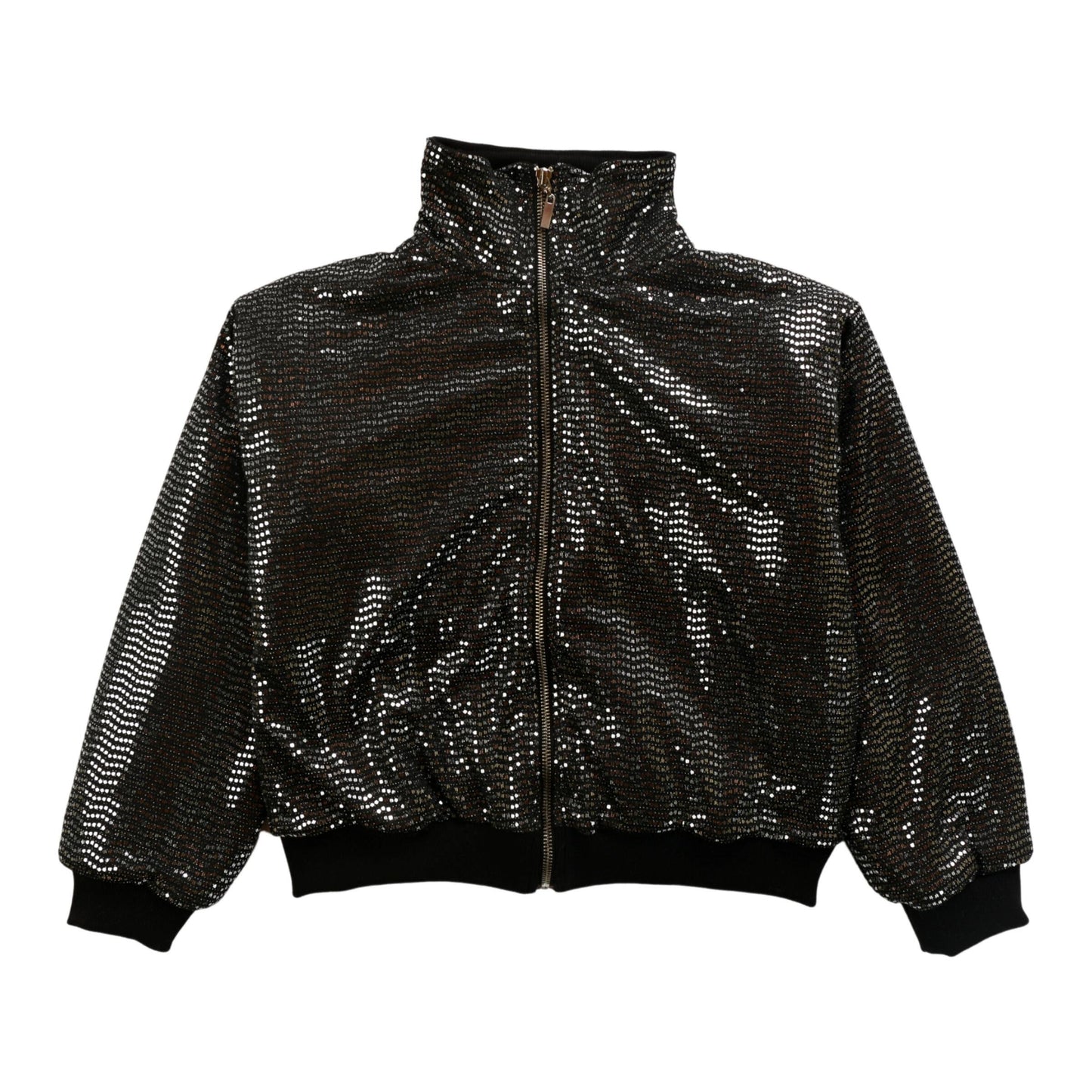 Bomber Jacket (Silver Sequins)