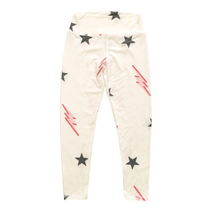 Athletic Leggings (Stars and Bolts Pattern)