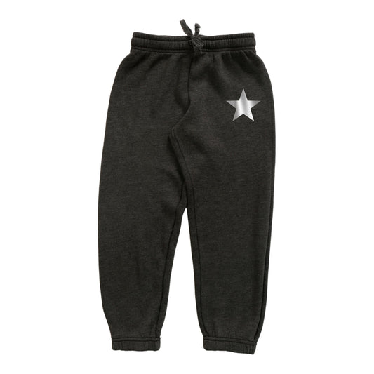 Heather Athletic Pants (Silver Star Print)