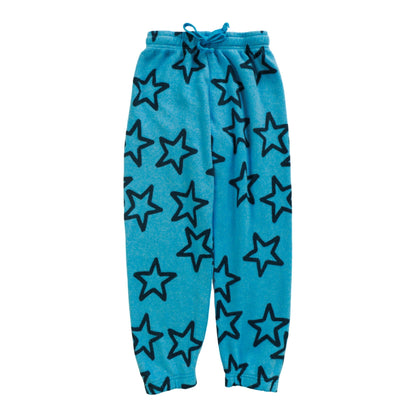 Athletic Pants (Reversed-Fabric Hollow Stars Pattern)