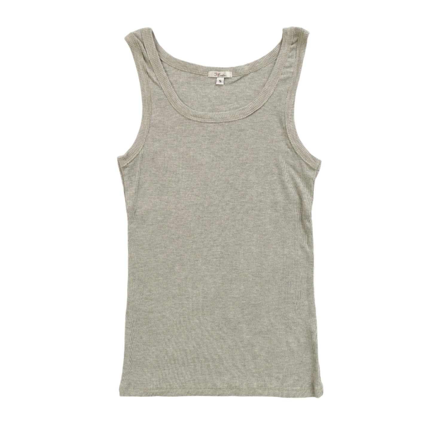 women's gray tank top