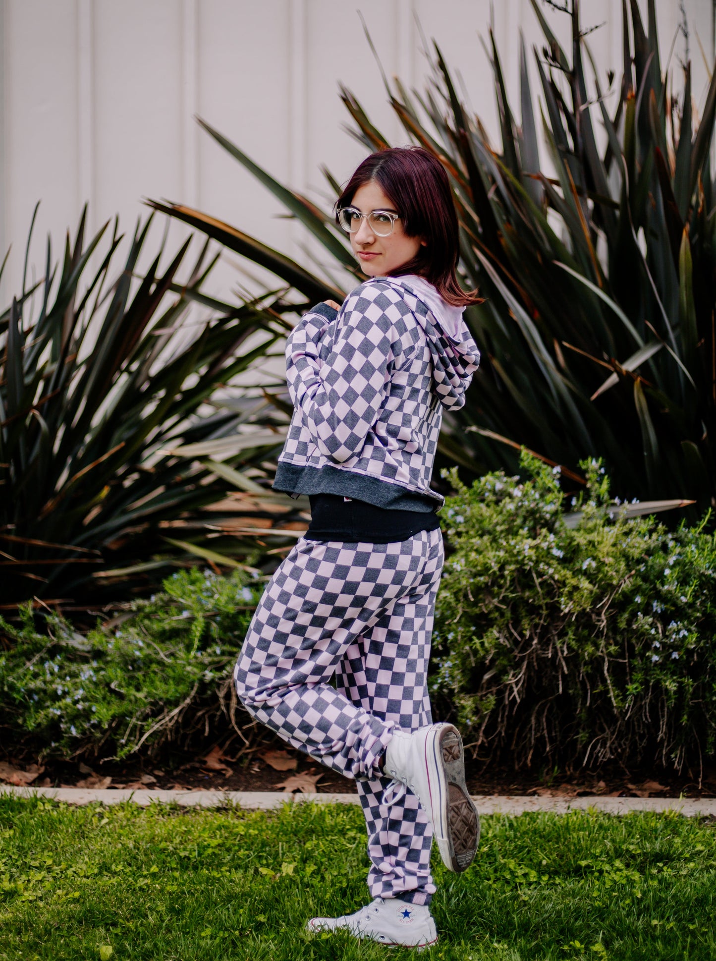 Sweatpants (Checker Pattern)