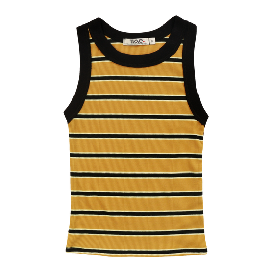 Crew Tank (Black Stripes)