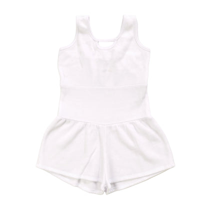 Heather Keyhole Tank Romper