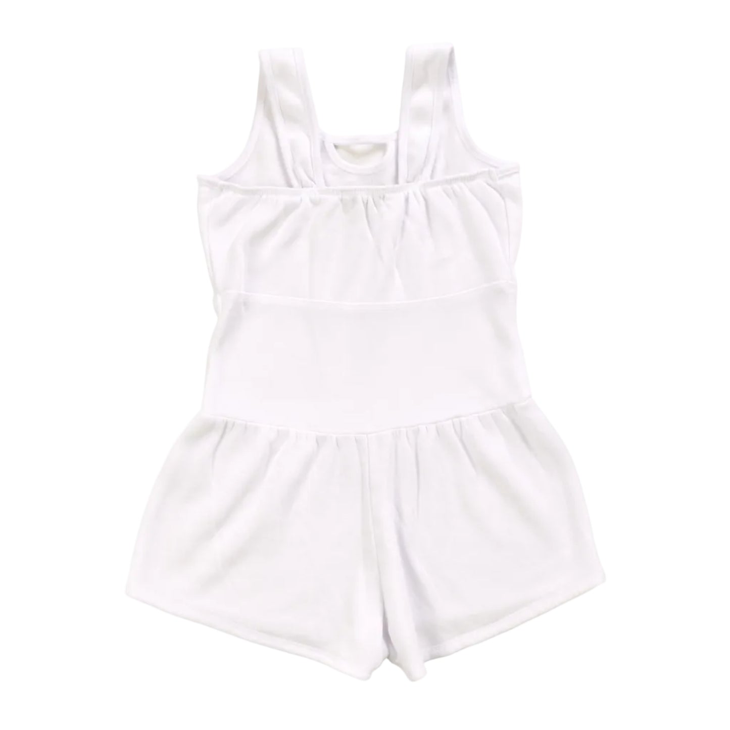 Heather Keyhole Tank Romper