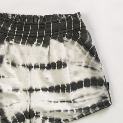 Pleated Front Shorts (Bamboo Tie-Dye)