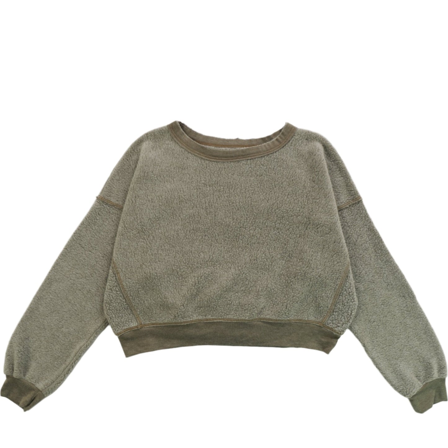 Dolman Sweater Top (Reversed Fabric)