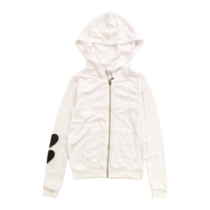 Hooded Jacket (Two-Hearts Print)