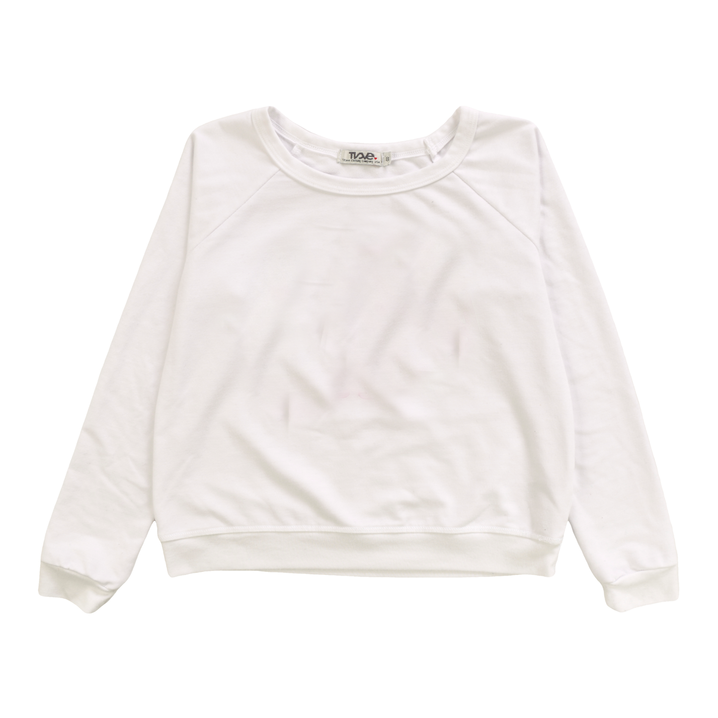 Heather Raglan Crew Top