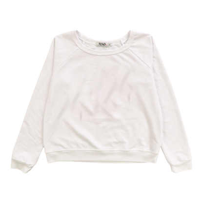 Heather Raglan Crew Top