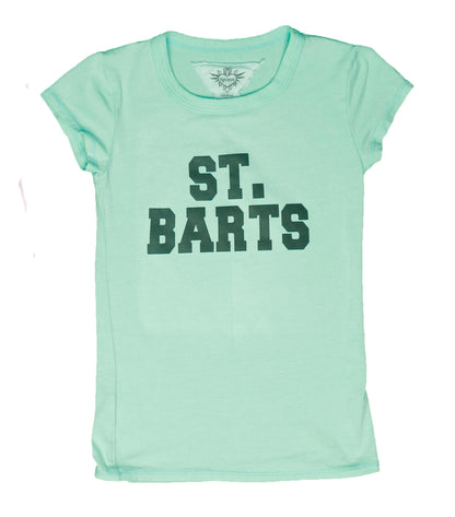 Classic Cap Sleeve Tee ("ST. BARTS")
