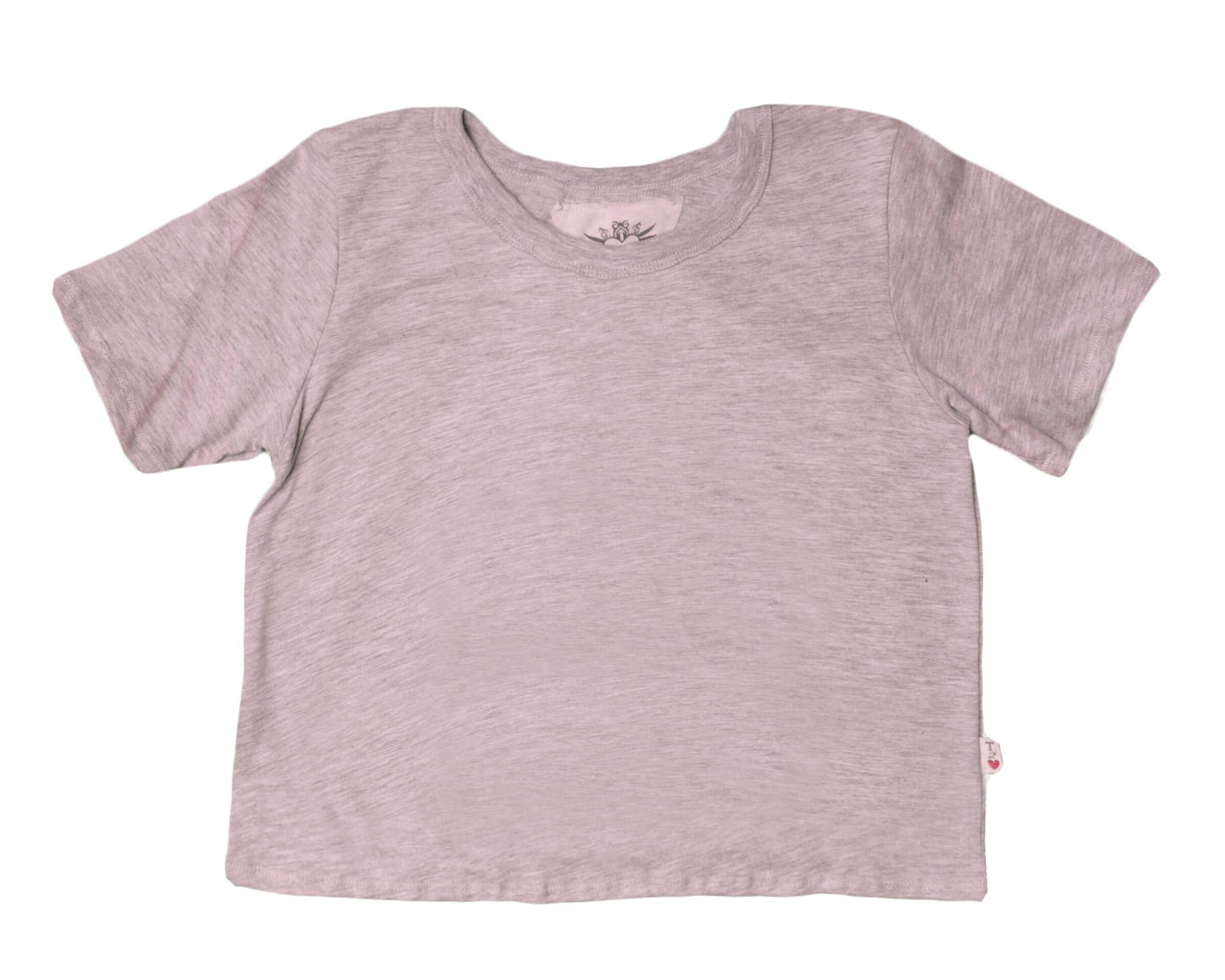 Heather Boxy Tee