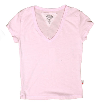 Signature Cap Sleeve V-Neck Tee