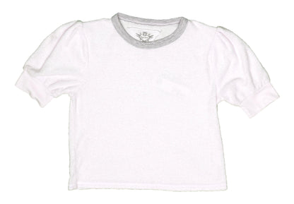 Heather Puff-Sleeve Top