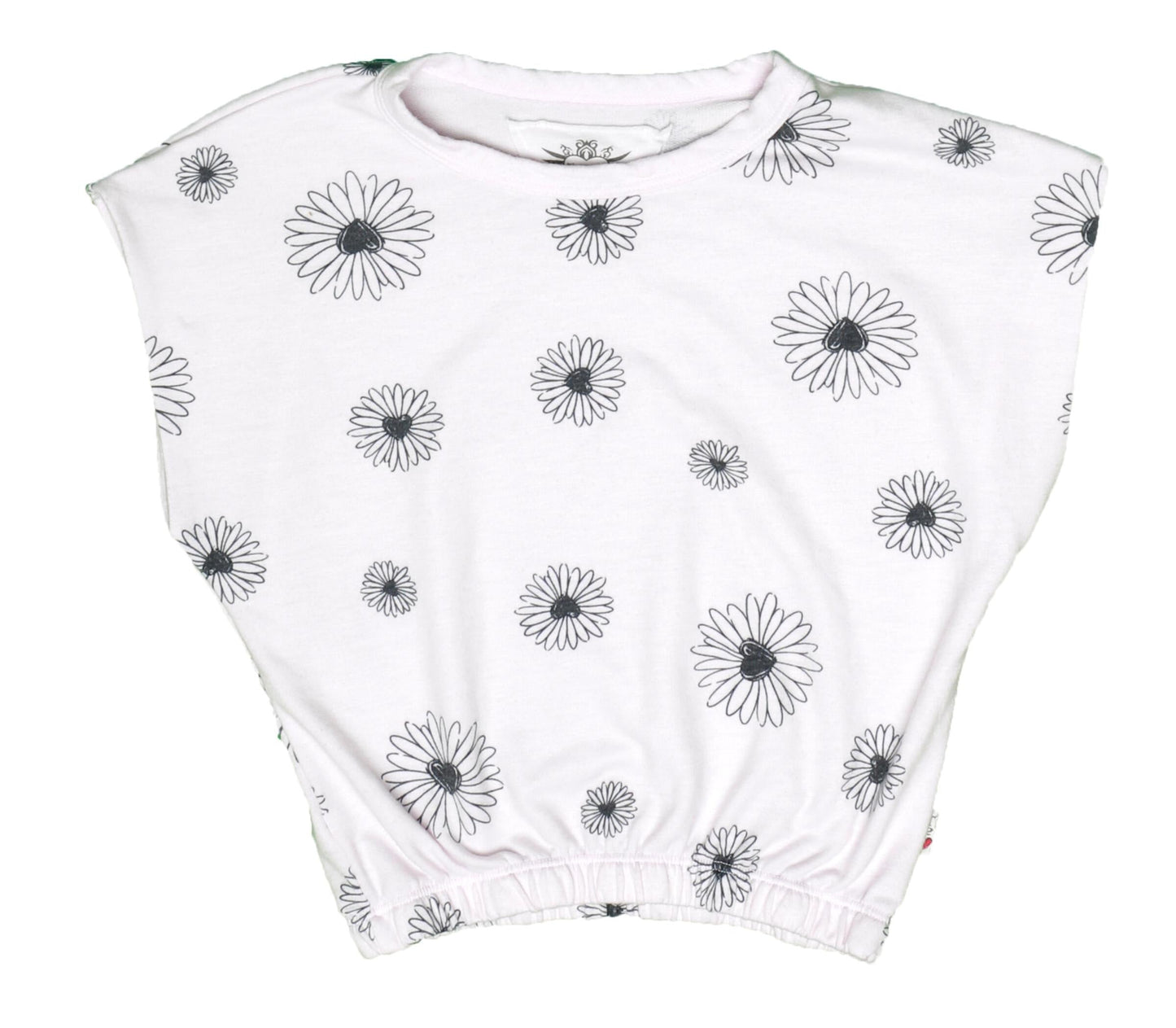 Short Muscle Top (Daisy Pattern)