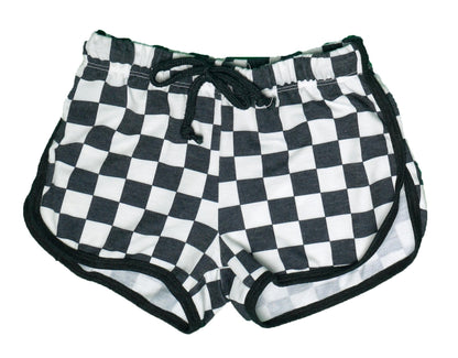 Runner Shorts (Checker Pattern)