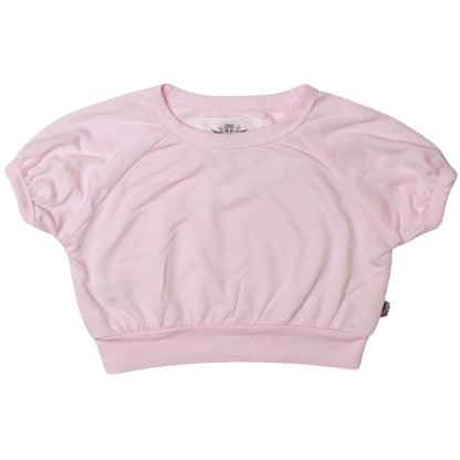 Heather Banded Crop Top