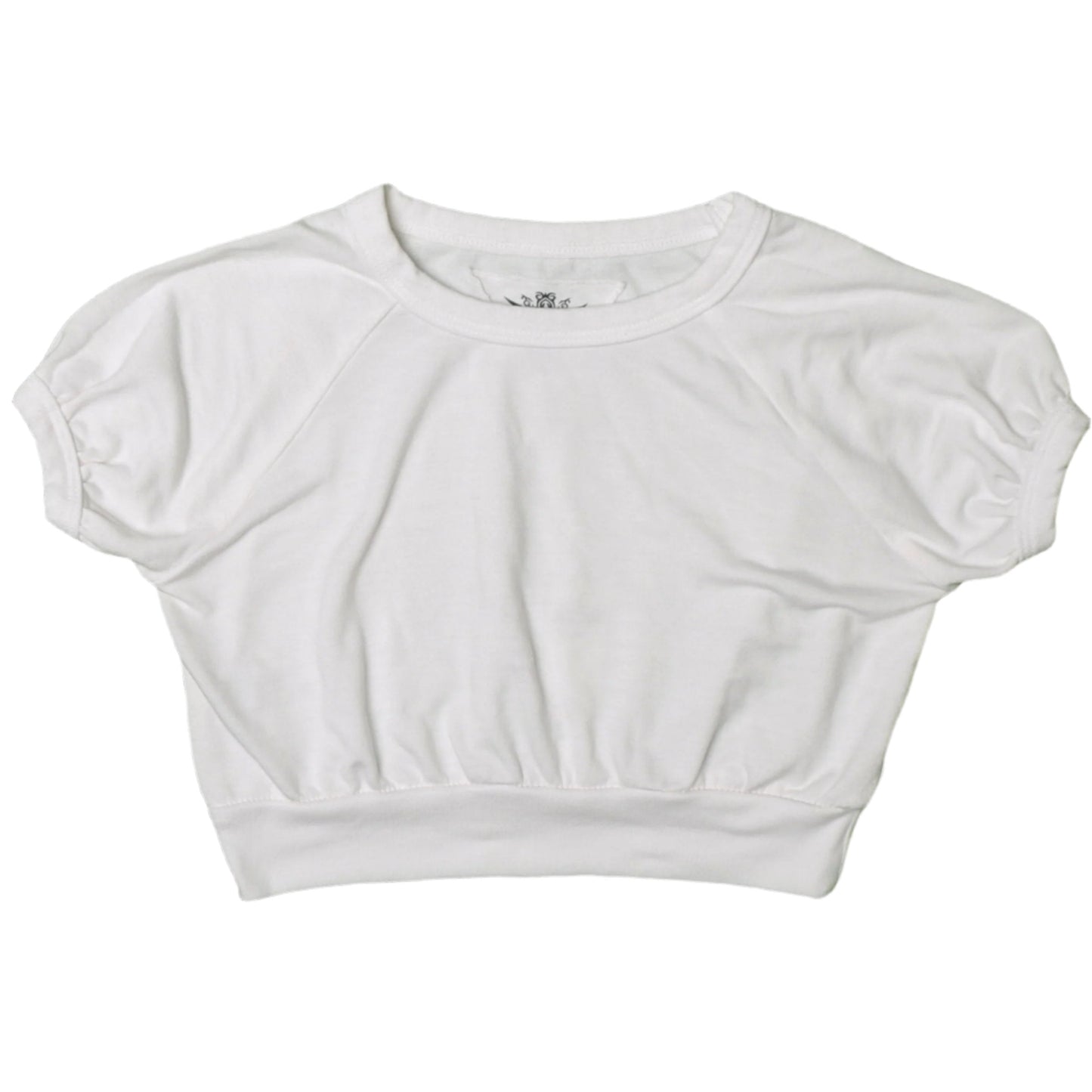 Heather Banded Crop Top