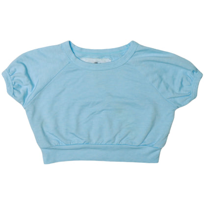 Heather Banded Crop Top