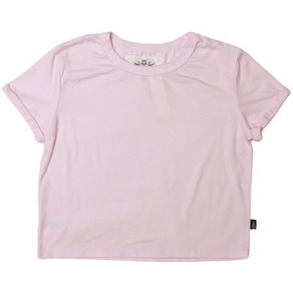Heather Rolled-Sleeve Tee