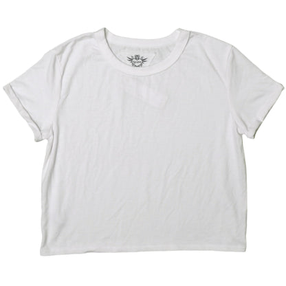 Heather Rolled-Sleeve Tee