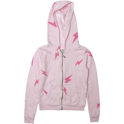 Hooded Jacket (Pink Bolt Pattern)