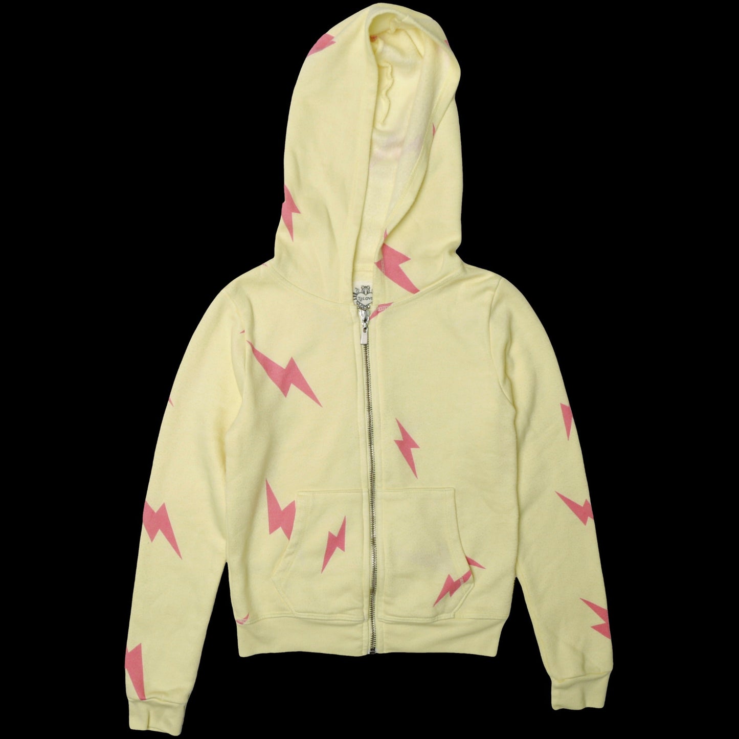 Pink Bolt Hooded Jacket