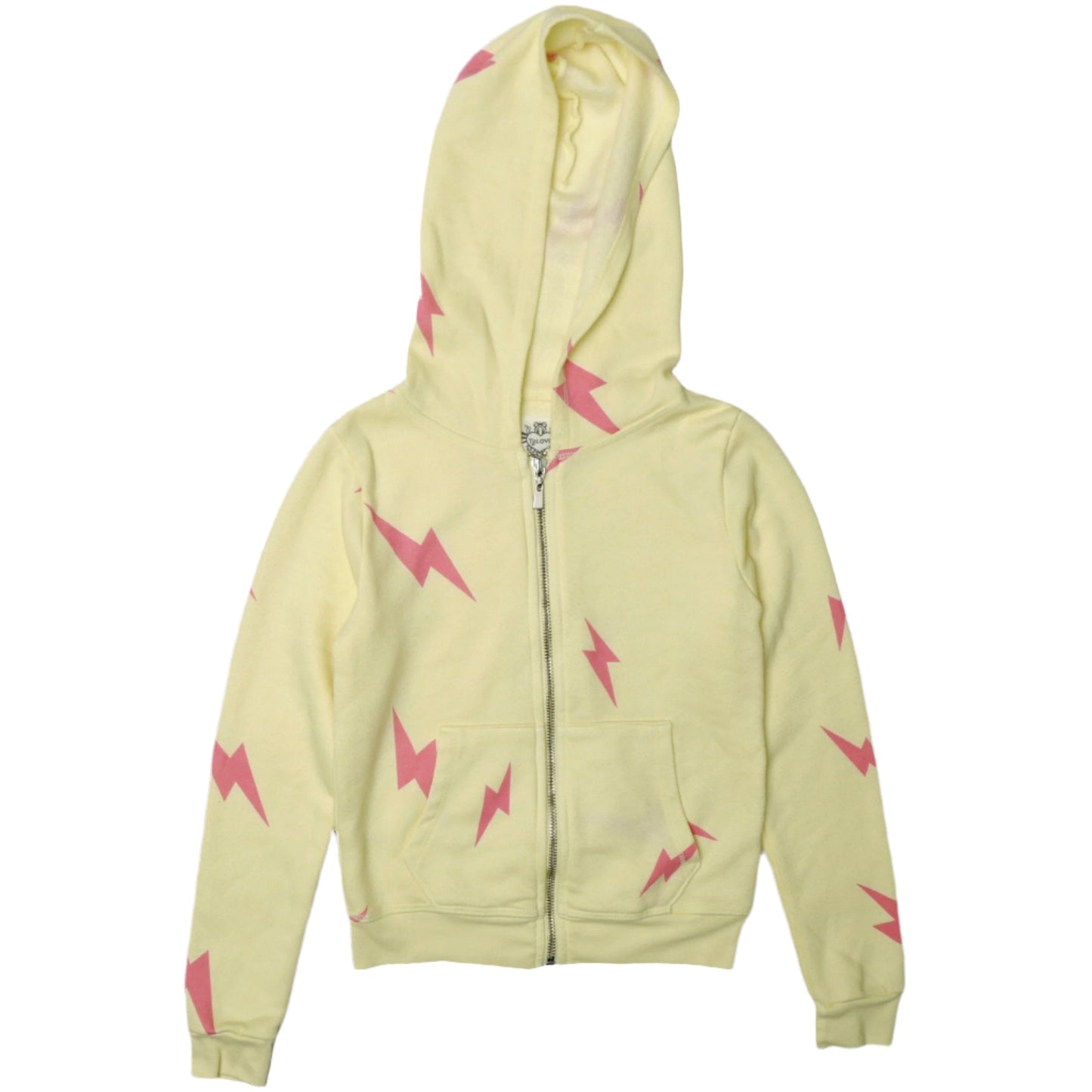 Hooded Jacket (Pink Bolt Pattern)