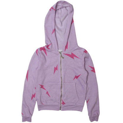 Hooded Jacket (Pink Bolt Pattern)