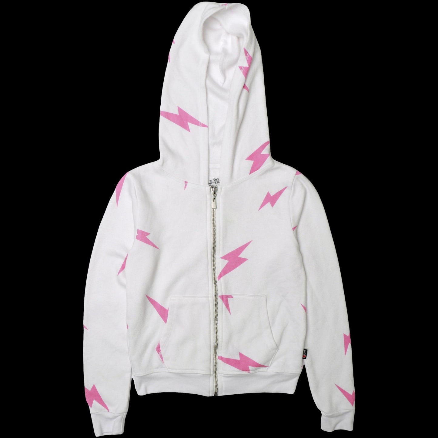 Pink Bolt Hooded Jacket