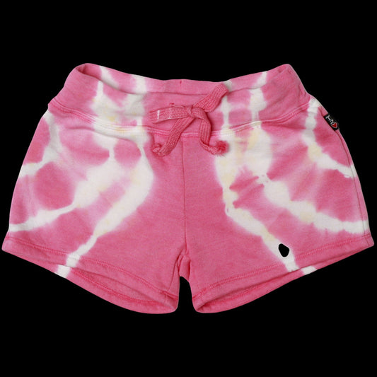 Pink Ripples Tie-Dye Signature Shorts