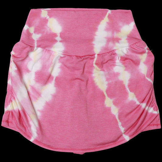 Pink Ripples Tie-Dye Sporty Skort