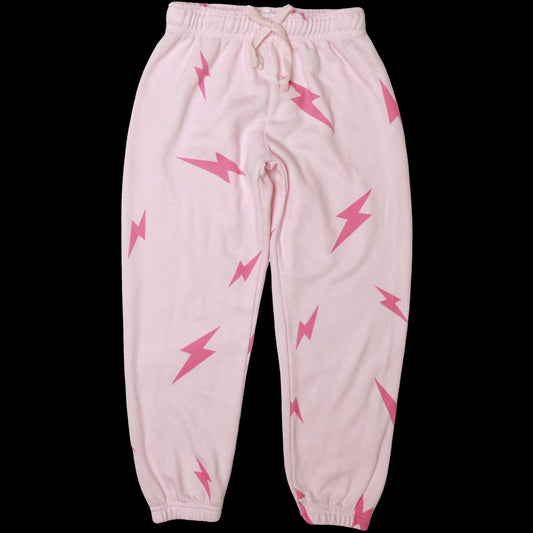 Pink Bolt Athletic Pants
